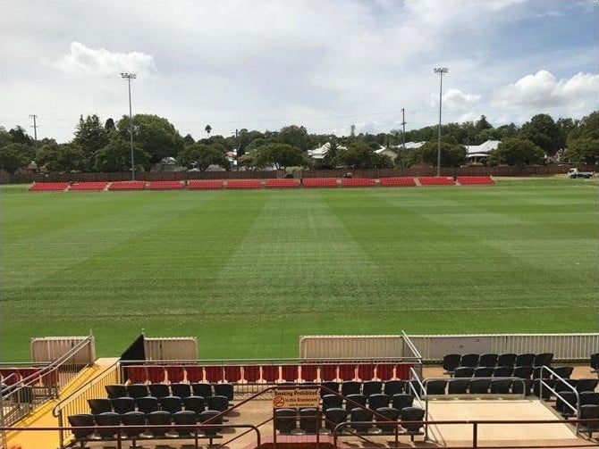 Clive Berghofer Field Rebuild